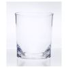 Oval Halo Acrylic Glasses Drinking Set of 4 DOF (12oz), Plastic Drinking Glasses, BPA Free Cocktail Glasses, Drinkware Set, Plastic Water Tumblers