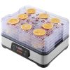 VEVOR Food Dehydrator Machine, 5-Tray Fruit Dehydrator, 300W Electric Food Dryer w/ Digital Adjustable Timer & Temperature for Jerky, Herb, Meat, Beef