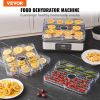 VEVOR Food Dehydrator Machine, 5-Tray Fruit Dehydrator, 300W Electric Food Dryer w/ Digital Adjustable Timer & Temperature for Jerky, Herb, Meat, Beef