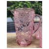 2.5 Quarts Water Pitcher with Lid, Paisley Unbreakable Plastic Pitcher, Drink Pitcher, Juice Pitcher with Spout BPA Free